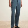 Slim-Fit Straight-Leg Cotton-Twill Trousers - FR Slim-Fit Straight-Leg Cotton-Twill Trousers - FR