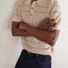 Open-Knit Polo Shirt - CU Open-Knit Polo Shirt - CU