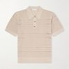 Open-Knit Polo Shirt Open-Knit Polo Shirt