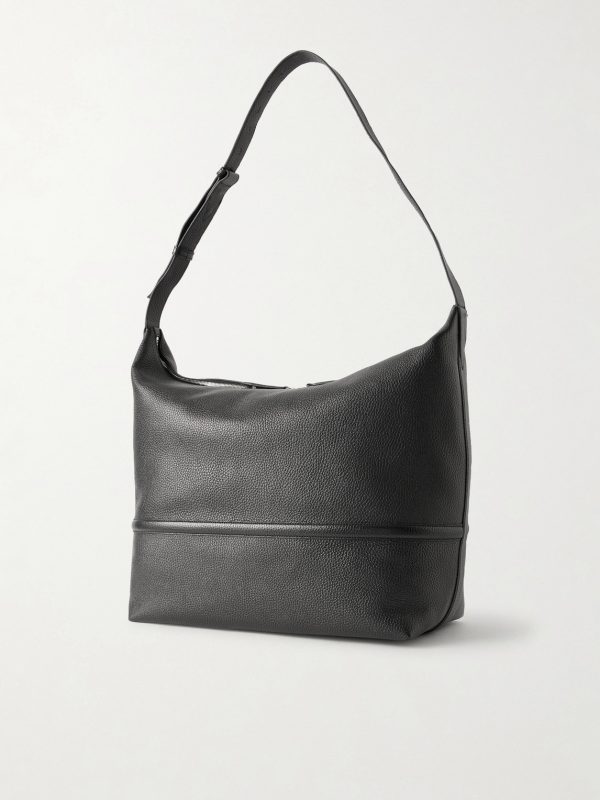 Full-Grain Leather Tote - BK Full-Grain Leather Tote - BK