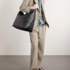 Full-Grain Leather Tote - OU Full-Grain Leather Tote - OU