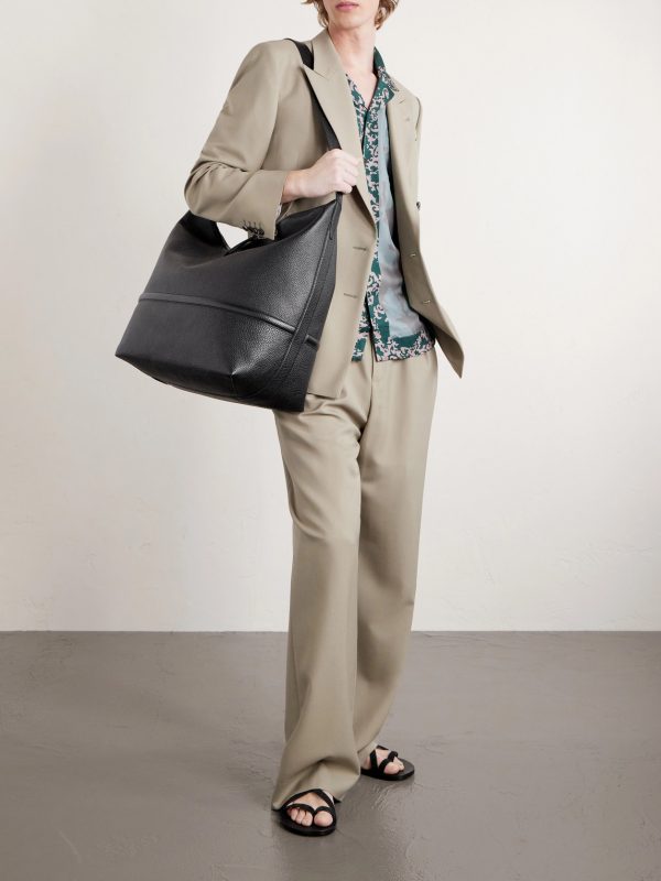 Full-Grain Leather Tote - OU Full-Grain Leather Tote - OU