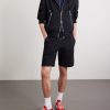 Straight-Leg Cotton-Jersey Drawstring Shorts - OU Straight-Leg Cotton-Jersey Drawstring Shorts - OU
