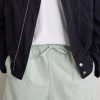 Straight-Leg Striped Cotton-Poplin Drawstring Shorts - CU Straight-Leg Striped Cotton-Poplin Drawstring Shorts - CU