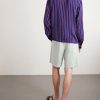 Striped Crepe Shirt - BK
