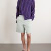 Striped Crepe Shirt - OU