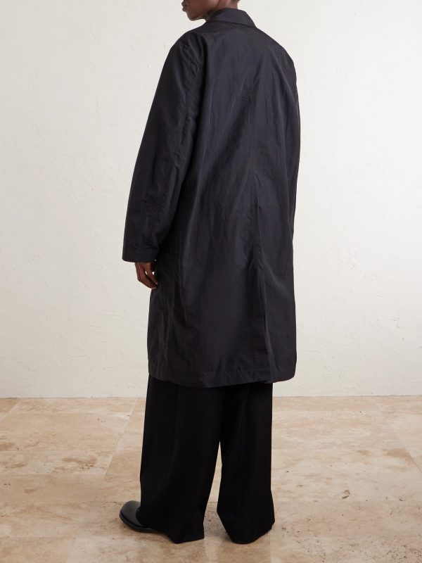 Shell Trench Coat - BK