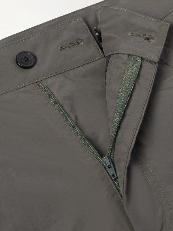 Straight-Leg Shell Trousers - CU