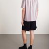 Camp-Collar Striped Cotton-Poplin Shirt - BK