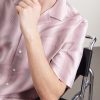 Camp-Collar Striped Cotton-Poplin Shirt - CU