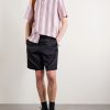 Camp-Collar Striped Cotton-Poplin Shirt - OU