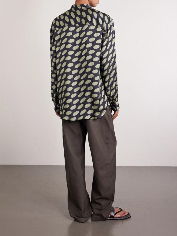 Printed Twill Shirt - BK Printed Twill Shirt - BK