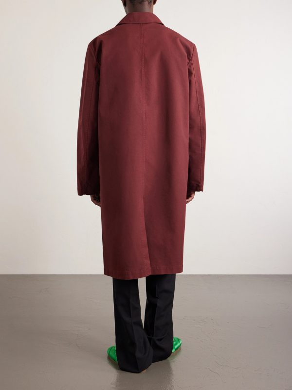 Cotton-Canvas Coat - BK Cotton-Canvas Coat - BK