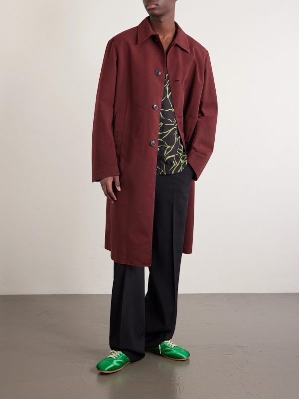 Cotton-Canvas Coat - OU Cotton-Canvas Coat - OU