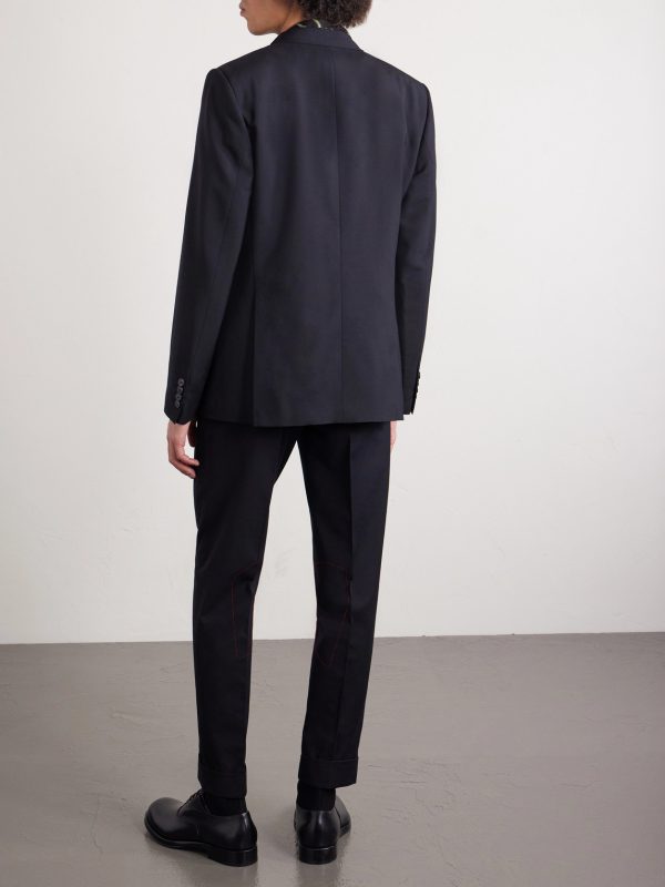 Wool and Mohair-Blend Blazer - BK