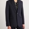 Wool and Mohair-Blend Blazer - FR
