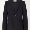 Wool and Mohair-Blend Blazer