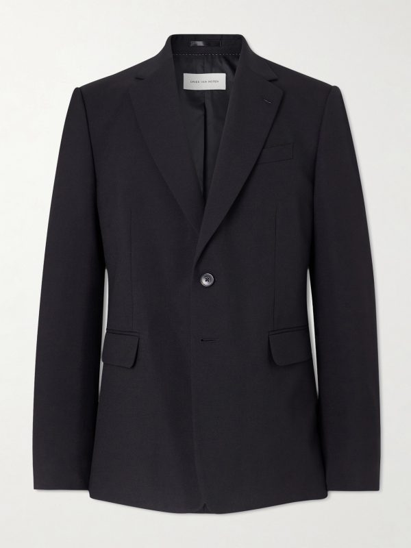 Wool and Mohair-Blend Blazer