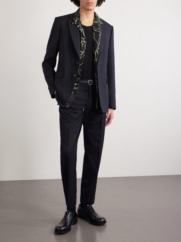 Wool and Mohair-Blend Blazer - OU