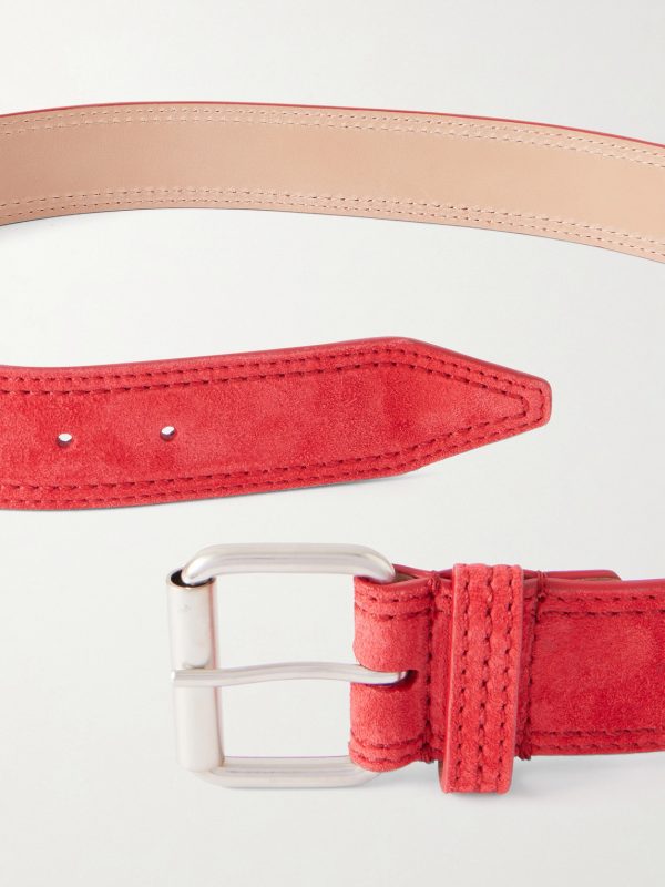 4cm Suede Belt - E1 4cm Suede Belt - E1