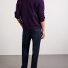 Straight-Leg Cotton and Wool-Blend Trousers - BK Straight-Leg Cotton and Wool-Blend Trousers - BK