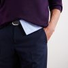 Straight-Leg Cotton and Wool-Blend Trousers - CU Straight-Leg Cotton and Wool-Blend Trousers - CU