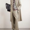 Wool and Mohair-Blend Twill Coat - OU