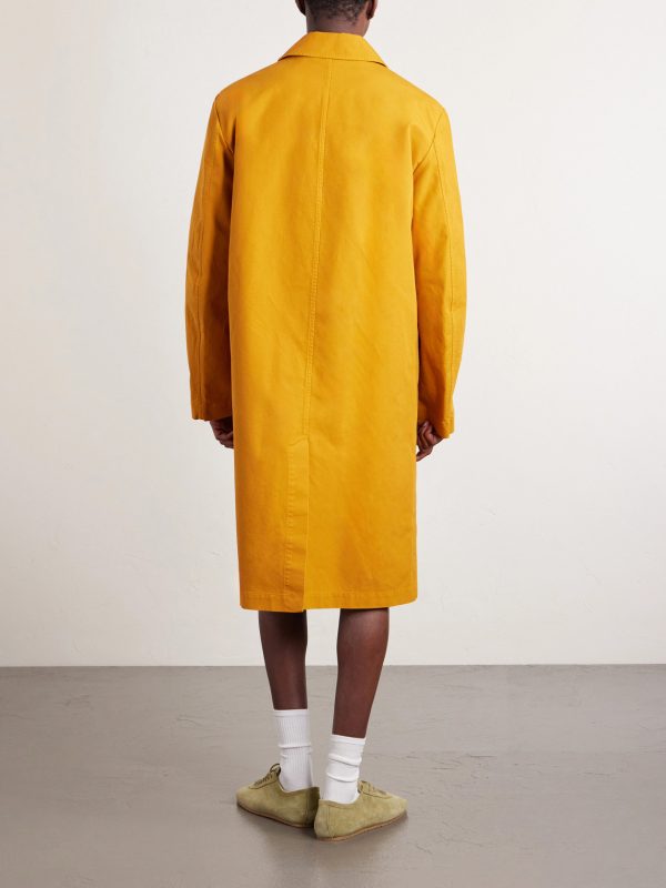 Cotton-Canvas Coat - BK Cotton-Canvas Coat - BK