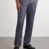 Straight-Leg Wool and Linen-Blend Twill Suit Trousers - FR