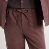 Straight-Leg Lyocell Drawstring Trousers - CU