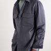 Wool and Linen-Blend Twill Shirt - CU