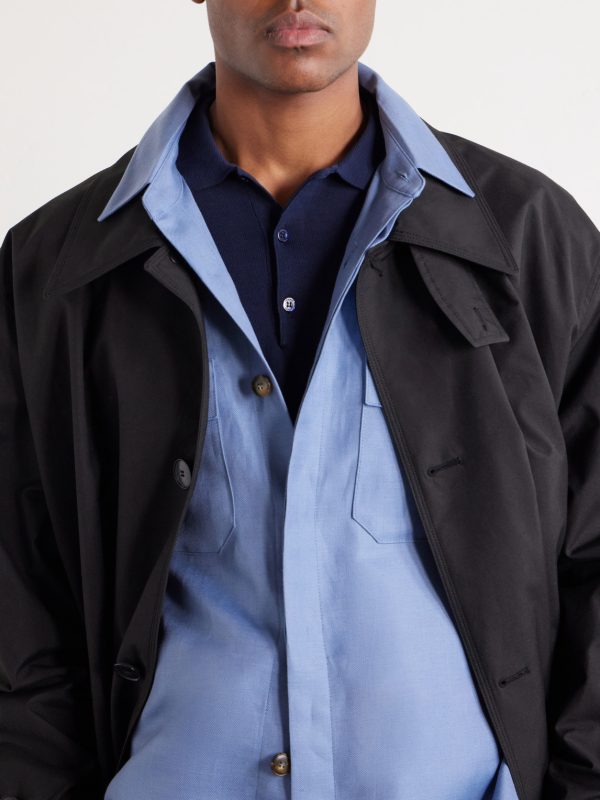 Wool and Linen-Blend Twill Shirt - CU Wool and Linen-Blend Twill Shirt - CU