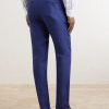 Straight-Leg Linen Suit Trousers - BK