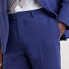 Straight-Leg Linen Suit Trousers - CU