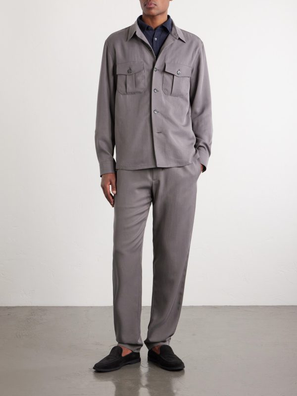 Lyocell Overshirt - OU Lyocell Overshirt - OU