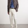 Straight-Leg Wool and Linen-Blend Twill Suit Trousers - OU
