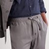 Straight-Leg Lyocell Drawstring Trousers - CU Straight-Leg Lyocell Drawstring Trousers - CU