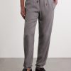 Straight-Leg Lyocell Drawstring Trousers - FR Straight-Leg Lyocell Drawstring Trousers - FR
