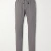 Straight-Leg Lyocell Drawstring Trousers Straight-Leg Lyocell Drawstring Trousers