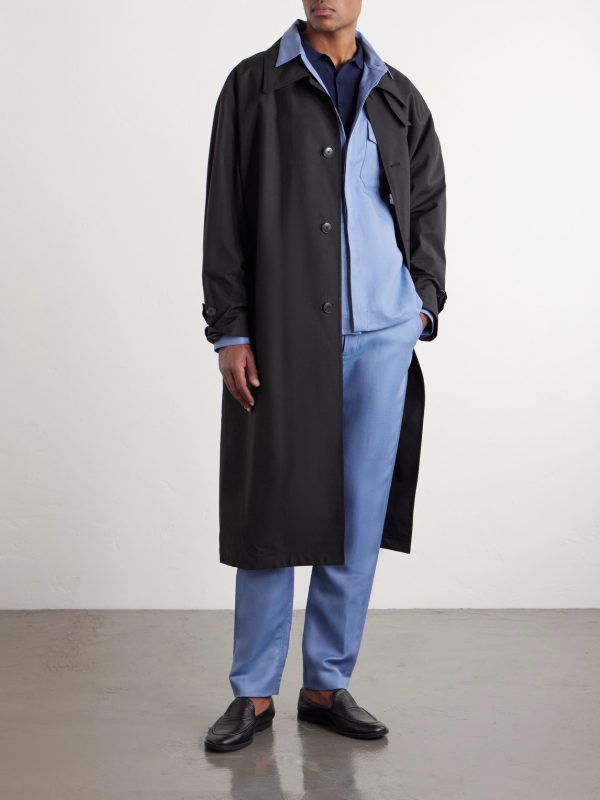 Straight-Leg Wool and Linen-Blend Twill Suit Trousers - OU Straight-Leg Wool and Linen-Blend Twill Suit Trousers - OU