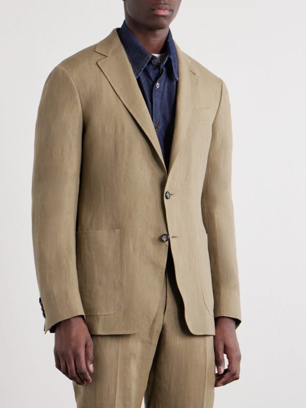 Kei Linen Suit Jacket - FR Kei Linen Suit Jacket - FR