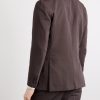 Cotton and Linen-Blend Suit Jacket - BK Cotton and Linen-Blend Suit Jacket - BK