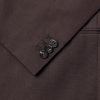 Cotton and Linen-Blend Suit Jacket - E1 Cotton and Linen-Blend Suit Jacket - E1
