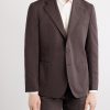 Cotton and Linen-Blend Suit Jacket - FR Cotton and Linen-Blend Suit Jacket - FR