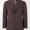 Cotton and Linen-Blend Suit Jacket Cotton and Linen-Blend Suit Jacket