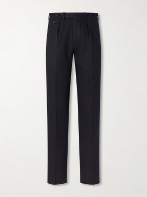 Waverly Straight-Leg Cotton and Linen-Blend Twill Suit Trousers Waverly Straight-Leg Cotton and Linen-Blend Twill Suit Trousers