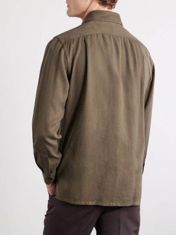 TENCEL™ Lyocell-Twill Shirt - BK TENCEL™ Lyocell-Twill Shirt - BK