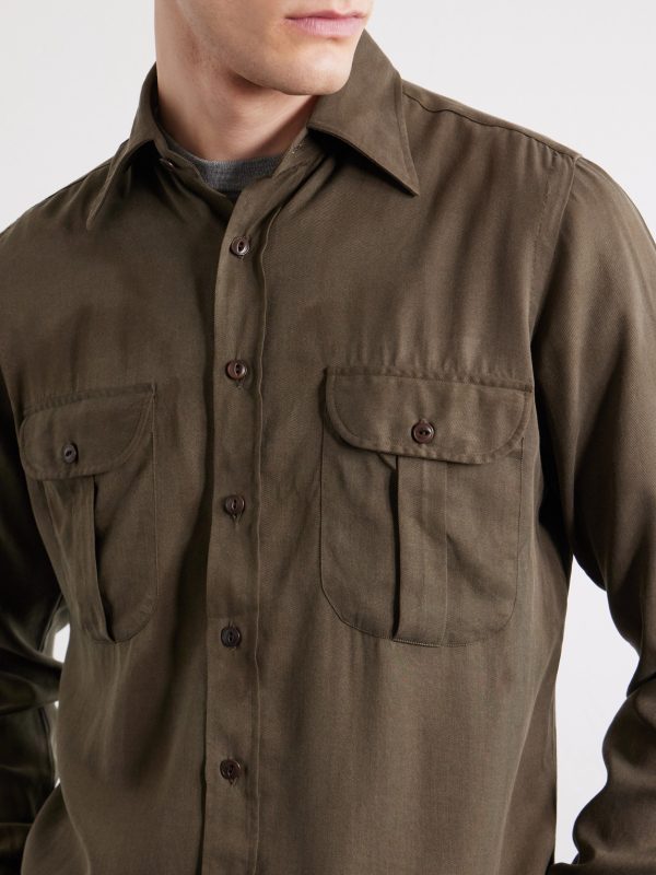 TENCEL™ Lyocell-Twill Shirt - CU TENCEL™ Lyocell-Twill Shirt - CU
