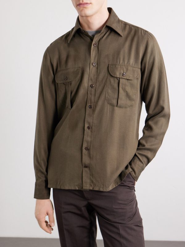 TENCEL™ Lyocell-Twill Shirt - FR TENCEL™ Lyocell-Twill Shirt - FR
