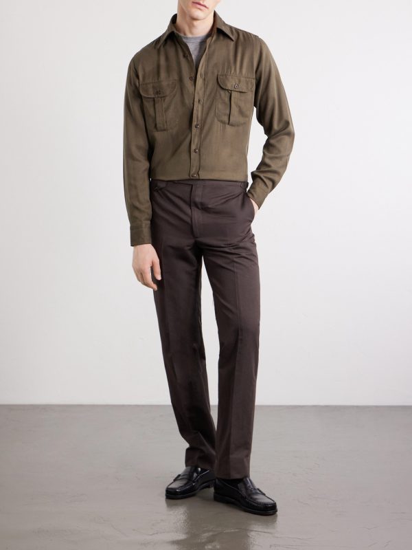 TENCEL™ Lyocell-Twill Shirt - OU TENCEL™ Lyocell-Twill Shirt - OU